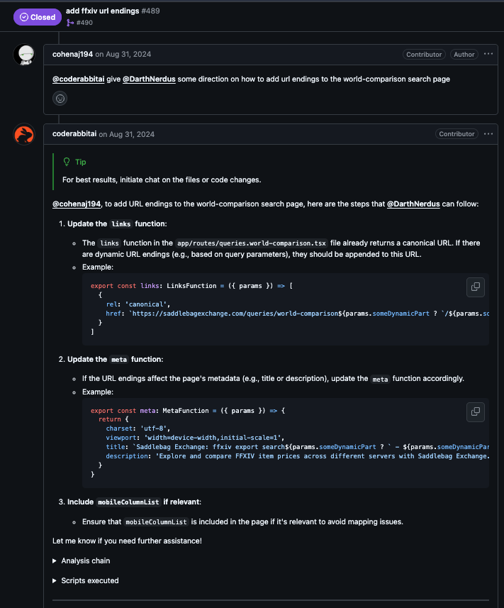 Feature Planning Example